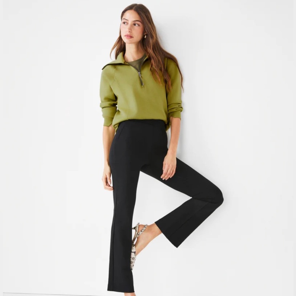 SPANX smooth PerfectFit Ponte Kick Flare Pant 20386R, SIZE LARGE 1548